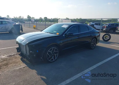 2021 Hyundai Sonata N Line from USA, damaged, VIN 5NPEK4JC1MH131253